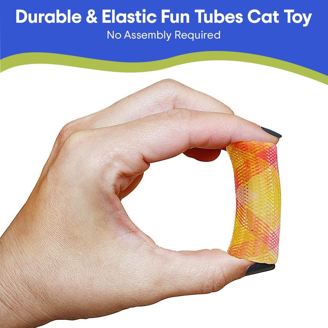 SPOT Kitty Fun Tubes Cat Toy with Catnip Inside - image 4