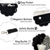NATUYA Small Dog Cat Carrier Sling - Black / Canvas - image 4