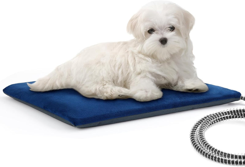 Pecute Pet Heating Pad for Cat Dog - 19.6"L x 15.7"W x 0.5"Th