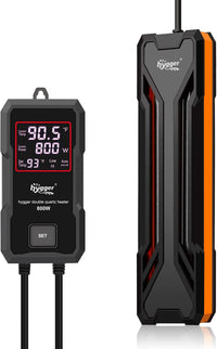 hygger Aquarium Heater 300W/500W/800W/1000W - 800W for 80-220 Gallon