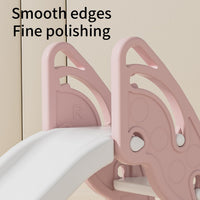 Toddler Slide Large Play Climber Slide PlaySet with Extra Long - Pink - image 4
