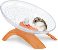 Hamster Wheel Flying Saucer Silent Exercise Wheel Running Wheel - Orange