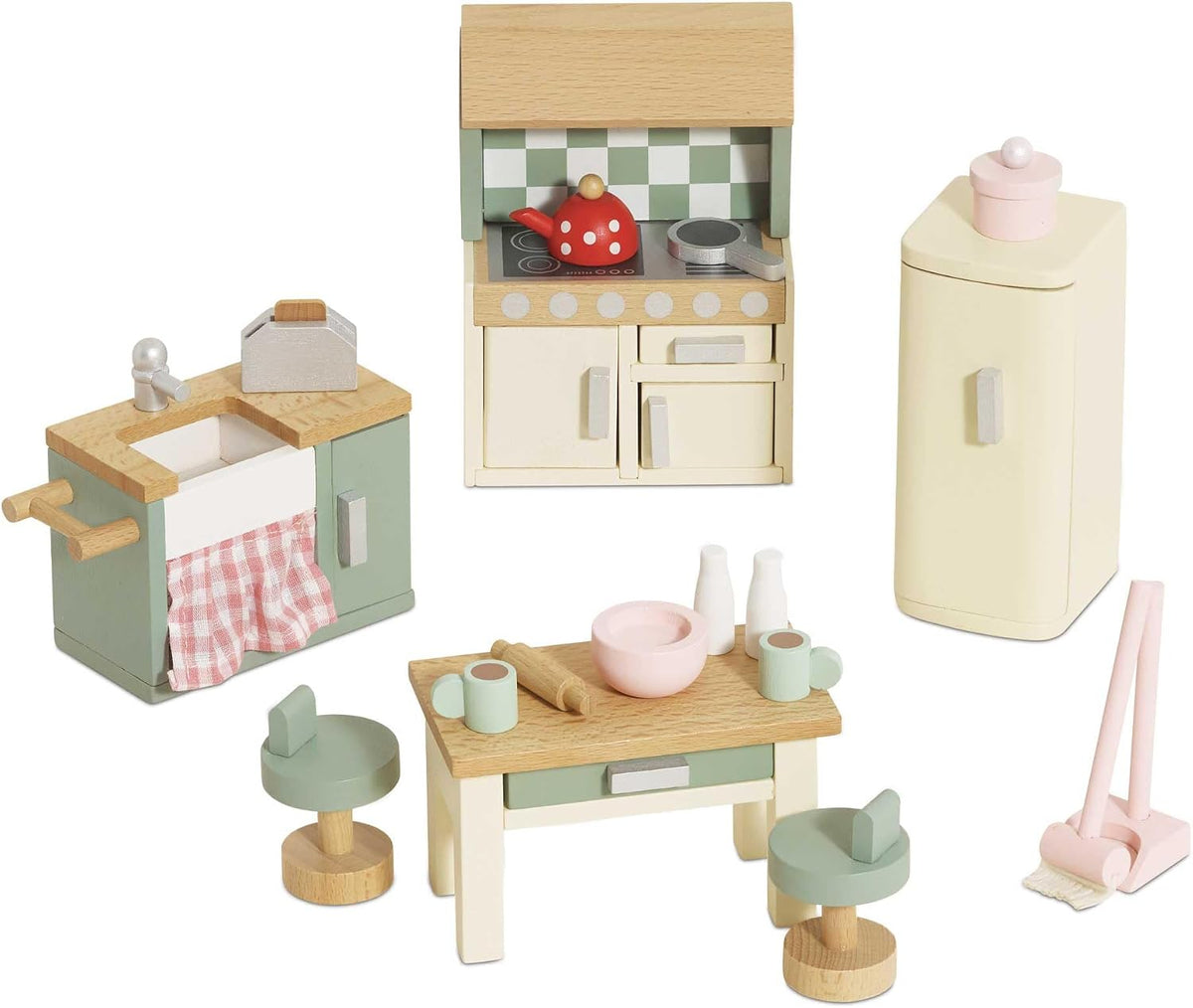 Le Toy Van Kitchen Dollhouse Furniture Play Set – Fun for Kids & Family