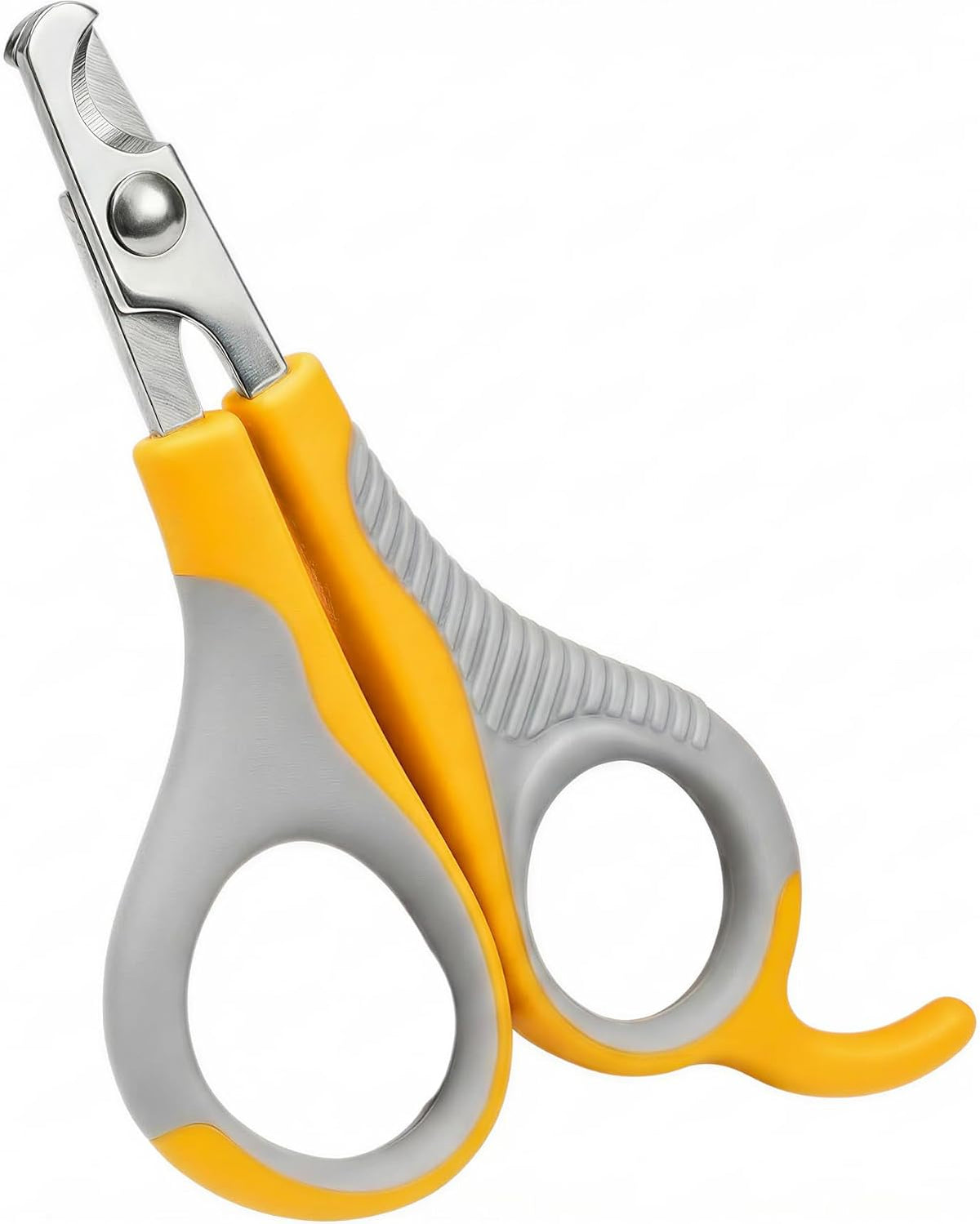 Pet Nail Clippers U07.2, Professional Claw Trimmer - Small / #01 Grey/Yellow