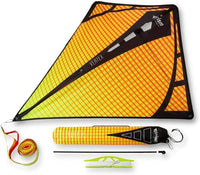 Prism Kites Vertex Diamond single-line kite with triple streamer tail and compact winder