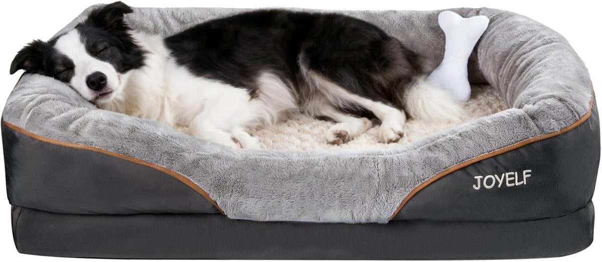 Medium Memory Foam Dog Bed Orthopedic Dog Bed & Sofa with Removable - Large-36"x27"