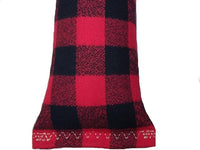 15" Catnip Cat Kicker Toys/Kitty Kick Sticks/Cat-Nip Kick Sticks (Red/Black Flannel) (Kickers Filled with 1 oz Premium Canadian Catnip)