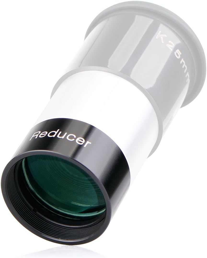 SVBONY 0.5x 1.25 inch telescope focal reducer with 2-element FMC optics - view 3