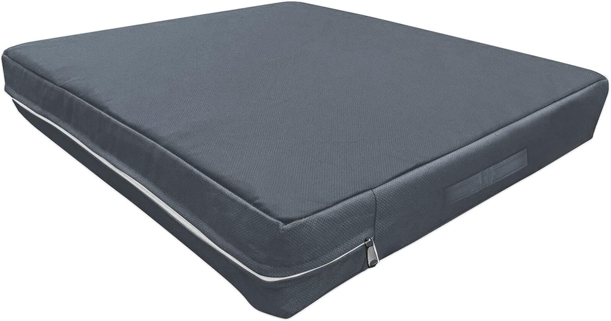 Replacement dog bed cover in waterproof 600D Oxford fabric, 30 x 20 x 3 inches