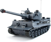 BEAURE Rc Tanks, 1:28 WW2 M1A2 America Army Tank Toys for Boys - Gray