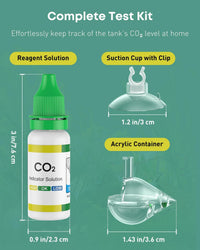 Pawfly Glass CO2 Drop Checker for Aquarium CO2 Indicator for Planted - 1 PC #2 - image 3