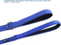 Max and Neo Reflective Nylon Dog Leash - 6 FT x 5/8" Wide / BLUE - image 3