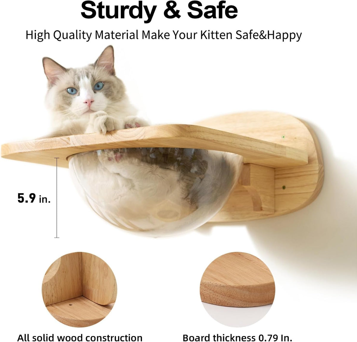 FUKUMARU Cat Wall Furniture Set - image 4
