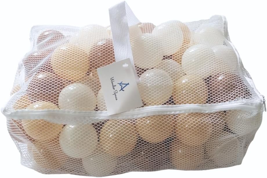 Wonder Space Soft Pit Balls - 100 balls / Mixed - Coffee