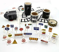 Road Tape for Toy Cars & Trains Black Track 3 Rolls Road Tape 197 - image 2