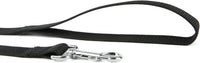 Nylon Dog Training Leash, Traction Rope - 1'' x 6 FT / Black - image 3