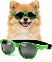 Dog Sunglasses for Medium Dogs - Green / Small