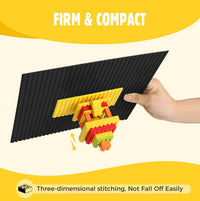Lekebaby 6 Pack Classic Baseplates 10" x 10" - Black / 6 Pack - image 3