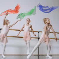 Hoerev pack of 6 colorful dancing and juggling scarves, 24 x 24 inch - view 12