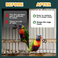 Bird Cage Liners, 120 Unscented Newsprint Sheets - 21.5" x 31" (120 Sheets) - image 3