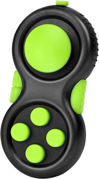 Original Fidget Toy Game, Rubberized Classical Controller – Fun for Kids & Family - 1 / Green Style