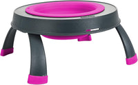 Dexas Pets Elevated Pet Feeder, 4 Cup Capacity - Small/1.5 Cup Capacity / Fuchsia