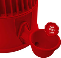 Pet Water Dispenser for Dogs and Cats - Opaque Red - image 3