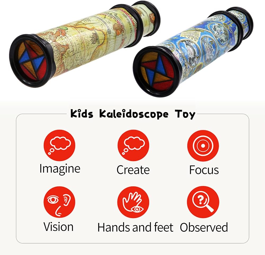Anyumocz 2 Pcs Magic Kaleidoscope - 30cm - image 3