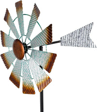 Viveta Wind Spinners Outdoor - Silver Brown-single