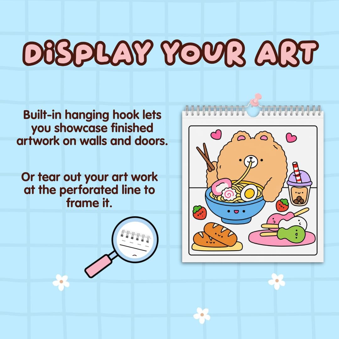 Cupkin Animal Habitats Sticker Book, 12 Coloring & Activity - Nom Noms - image 4