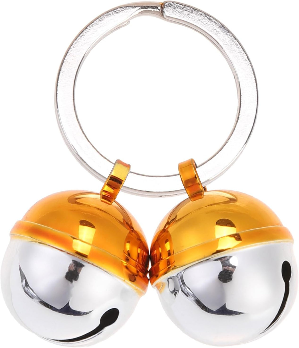 Cat Bell 2 Pack, Pet Collar Bells for Cats and Dogs - Gold & Silver (1 Pack) / Large