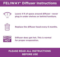 FELIWAY® Classic 3 x 30 Day Cat Calming Refills for Pheromone Diffuser, 3 x 48ml Value Pack - Helps Reduce Common Signs of Stress in Cats & Kittens, Enhanced Calming
