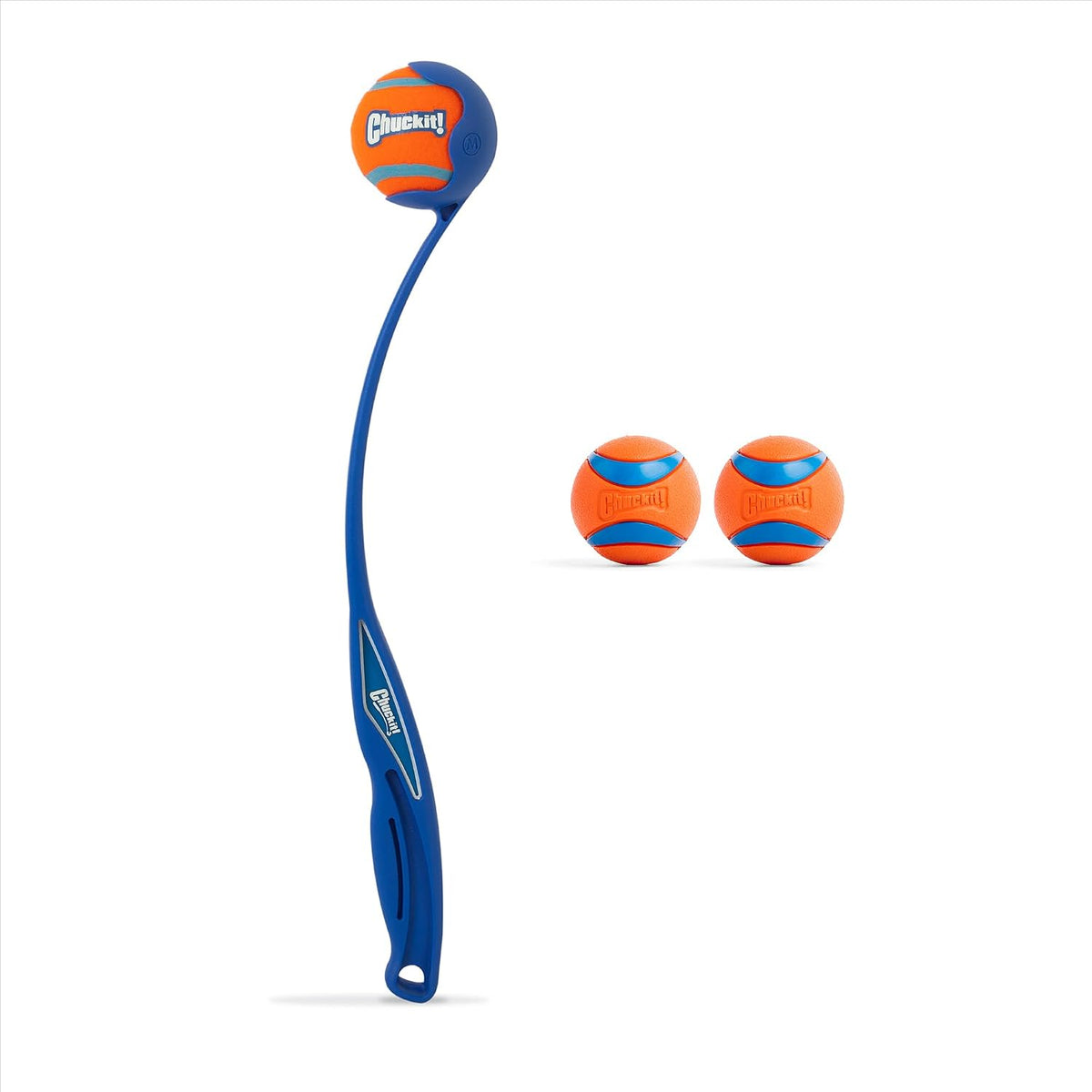 Chuckit! Ultra Ball and Launcher Bundle, Sport 18in - 18 inches / Ultra Ball & Launcher Bundle