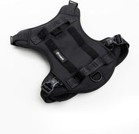 2025 New Edition, Fei & Eve MagEase Dog Harness - 3-Second Magnetic Buckles | 3-Point No-Pull Control | Heavy-Duty 900D Nylon | Dual Safety Handles | Breathable Mesh | Adjustable Fit | Large,Black