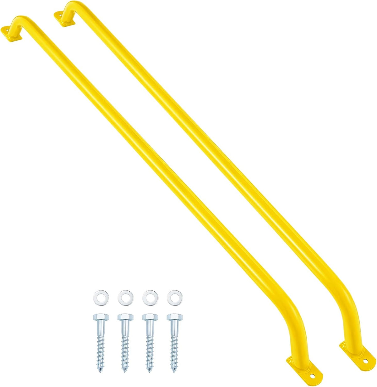 Lounsweer 2 Pcs, Long Grab Bars - 2 / Yellow / 39 Inch
