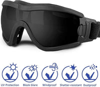 Medium Dog Sunglasses with Adjustable Strap UV Protection, Winproof Puppy Sunglasses, Suitable for Dogs Eyes Protection，Soft Dog Goggles