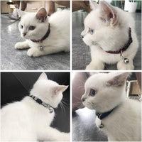 4 Sets Cat Bell for Dog Collar Charm Training Pet Pendant Accessories - Small / Silver - image 2