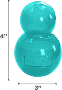 Outward Hound by Planet Dog Double-Tuff Interactive Treat-Dispensing Dog Toy, Medium, Blue