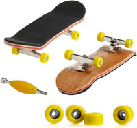 Lottoyday white maple wood fingerboard with bearing wheels and non-slip pad - view 3