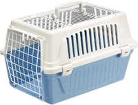 Ferplast Atlas Pet Carrier - Blue / 18.8"L x 13.0"W x 11.8"H