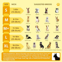 Soft Dog Cone Collar, Inflatable Donut Cones Alternative After Surgery for Large/Medium/Small Dogs to Stop Licking, Elizabethan Neck Ecollars of Shame with Anti-Lick Shield, XL Comfy Pillow Recovery