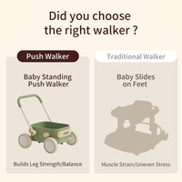 PULA Baby Push Walker with Wheels Toddler Wagon for First Learner - Green - image 4