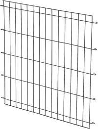 MidWest Homes for Pets Dog Crate Divider Panel for 54-inch Crates - Black / 20.7"L x 21.2"W x 0.6"H / Models 1630, 1630D, 1930DD
