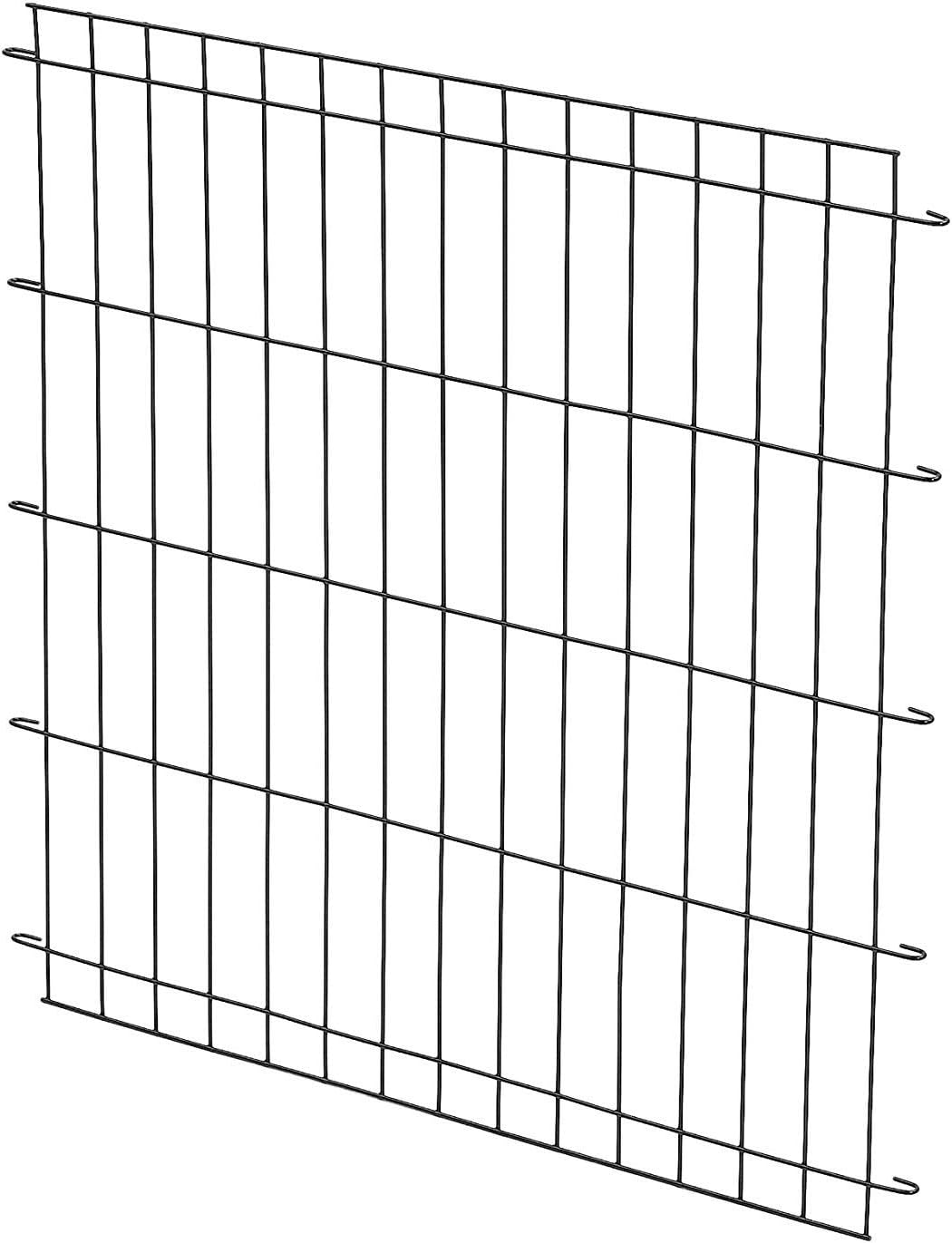 MidWest Homes for Pets Dog Crate Divider Panel for 54-inch Crates - Black / 20.7"L x 21.2"W x 0.6"H / Models 1630, 1630D, 1930DD