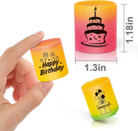 CLEVERZONE 36 Packs Spring Rainbow Magic Fidget Stress Coil Mini - Birthday - image 2