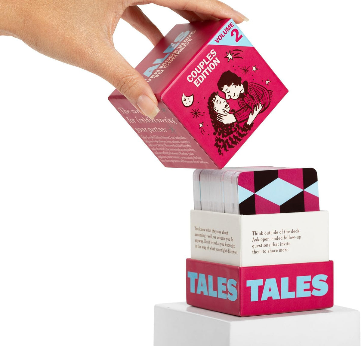TALES 150 Conversation Cards, Create Meaningful Connections - Couples Vol 2 - image 2