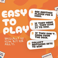 Go F Yourself! Grown Up Go Fish Card Game - image 3