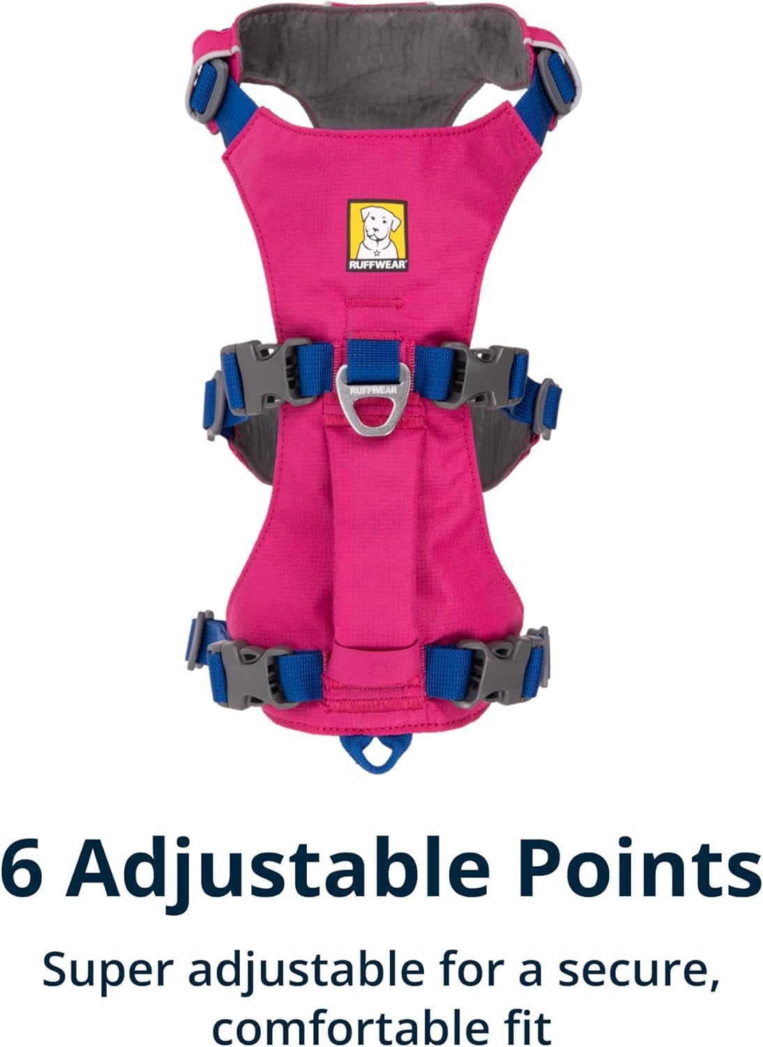 Ruffwear, Flagline Dog Body Harness - Medium / Alpenglow Pink - image 2