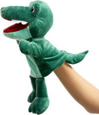 HollyHOME 13 inch plush shark hand puppet with movable mouth - view 22