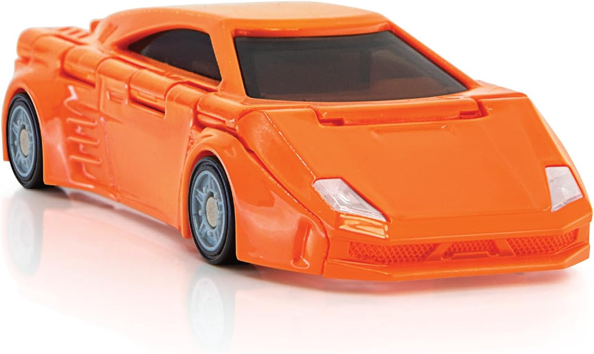FLAT 2 FAST Original Speed Card Racer - Supercar - 1 Pack / Solar Orange - image 4